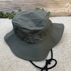 ZARA Boonie Bucket Hat Adult MEDIUM Green Lightweight Cap Fishing
